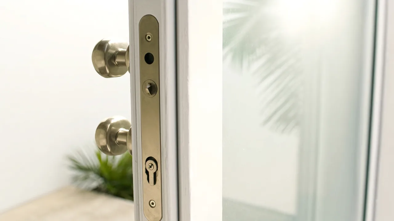 Sliding Door Lock & Handle Repair