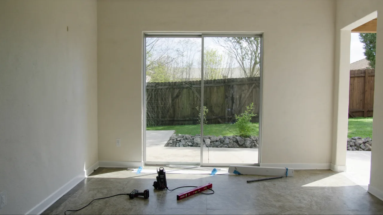 Sliding Glass Door Installation